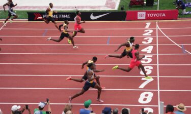 Lyles edges out Bednarek at Eugene's Hayward Field.