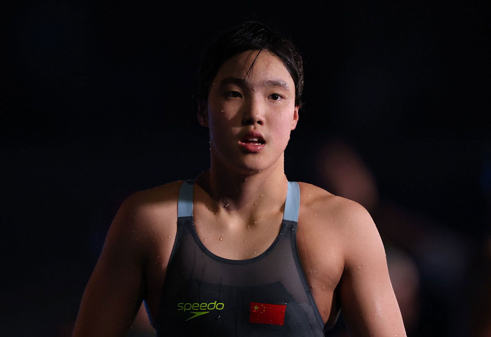 <i>Edgar Su/Reuters via CNN Newsource</i><br/>Yu Zidi has been one of the main talking points at the 2025 World Aquatics Championships.