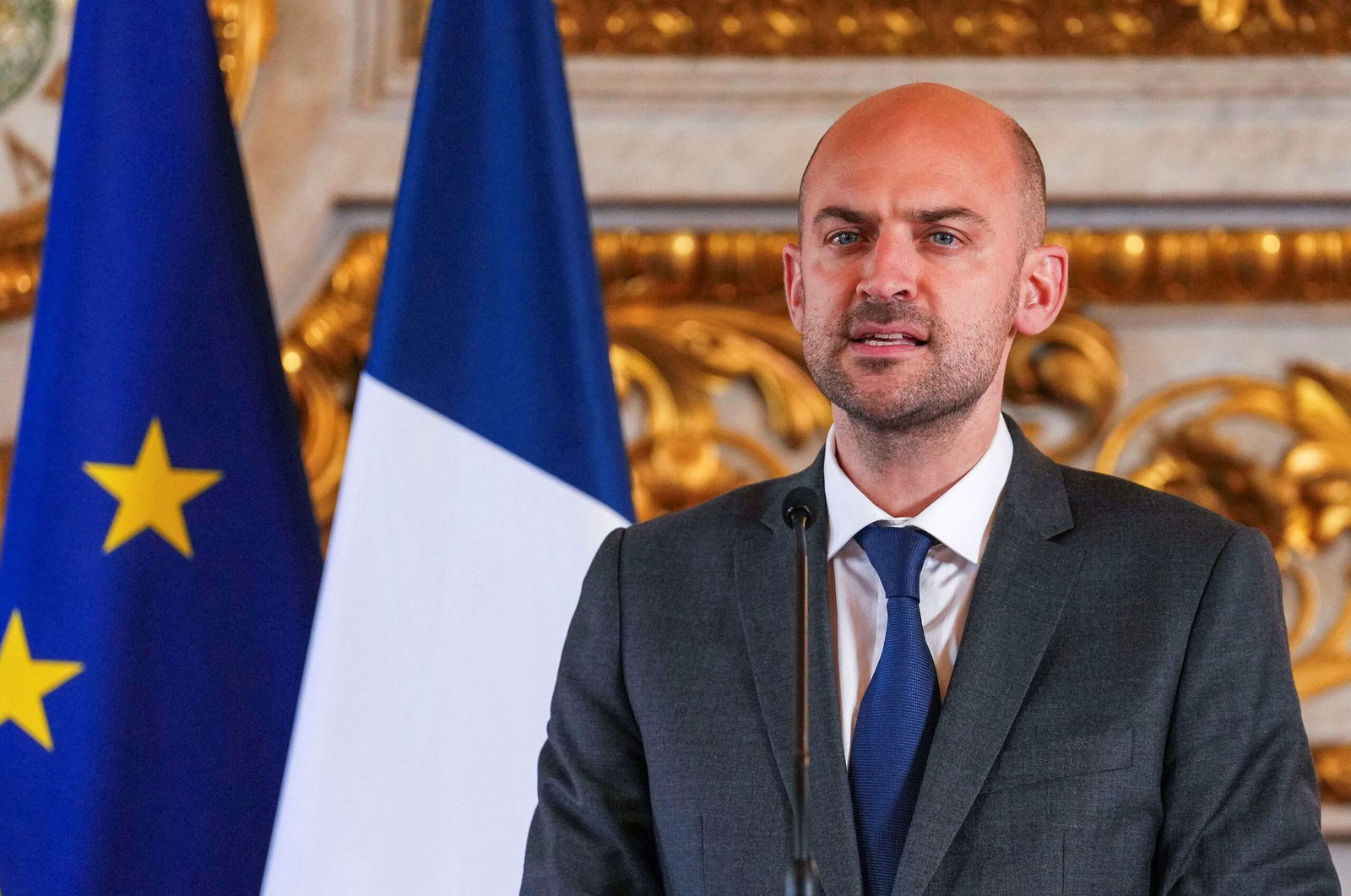 <i>Aurelien Morissard/Pool/Reuters via CNN Newsource</i><br/>French Foreign Minister Jean-Noël Barrot said all French evacuations from Gaza would be suspended pending the results of an inquiry into the case.