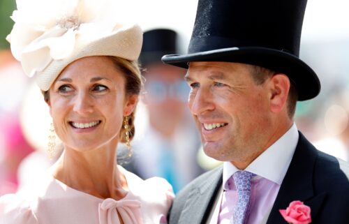 Harriet Sperling and Peter Phillips attended Royal Ascot together in June 2024.