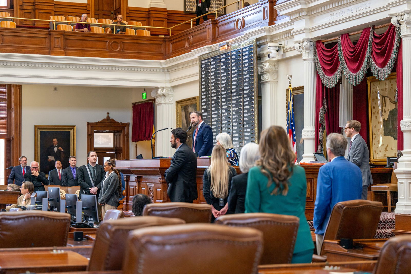 <i>Brandon Bell/Getty Images via CNN Newsource</i><br/>Texas House Speaker Dustin Burrows is pictured at the State Capitol on August 8 in Austin.