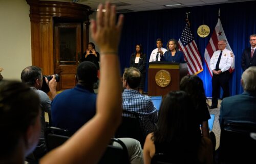 At-Large Councilmember Christina Henderson at the Wilson Building in Washington