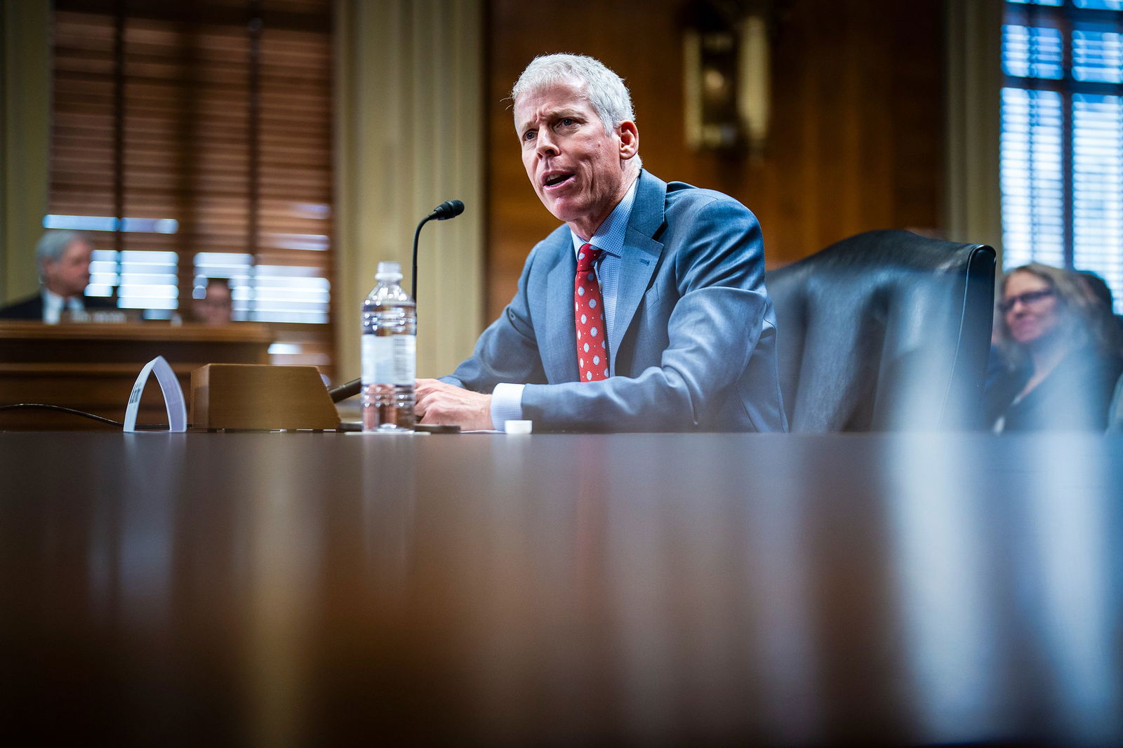 <i>Jabin Botsford/The Washington Post/Getty Images/File via CNN Newsource</i><br/>Chris Wright appears before the Senate Committee on Energy and Natural Resources for his confirmation hearing on Capitol Hill in Washington