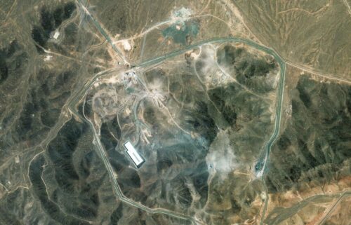 An of overview of Iran's nuclear Fordow facility on Friday