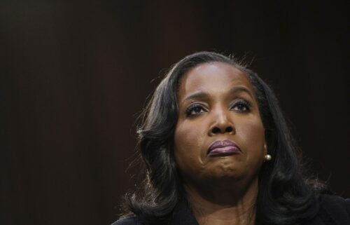 Lisa Cook at her 2023 Senate confirmation hearing. A Trump administration official has announced a new criminal referral regarding a property she received a mortgage for in Massachusetts