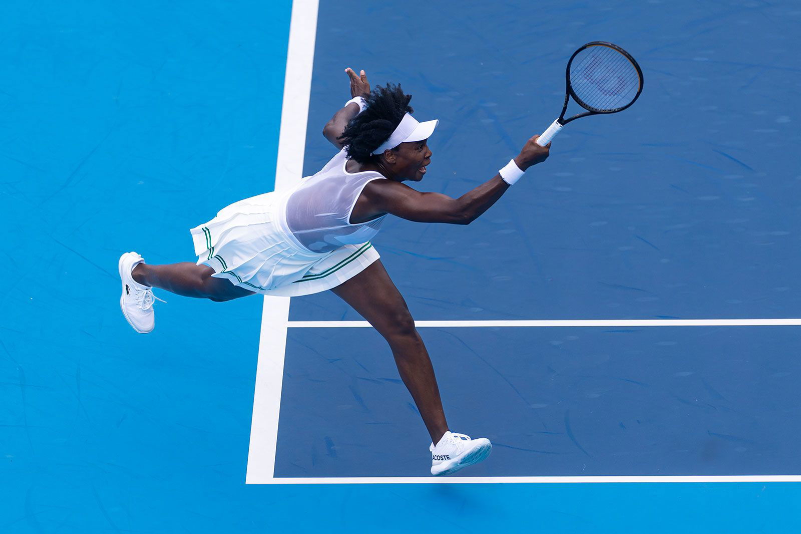 <i>Frey/TPN/Getty Images via CNN Newsource</i><br/>Venus Williams claimed her first singles win in two years last month.