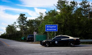 The makeshift detention center dubbed "Alligator Alcatraz" is deep in the marshy wetlands of the Florida Everglades.