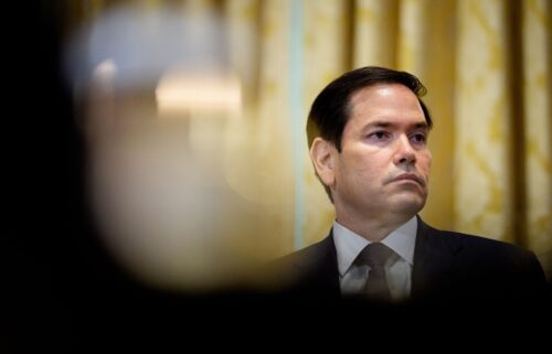 U.S. Secretary of State Marco Rubio attends a Cabinet Meeting with U.S. President Donald Trump at at the White House on July 08