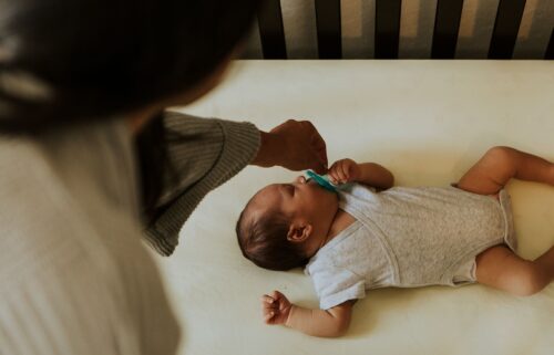 Babies should sleep alone on their backs on a flat