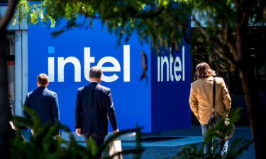 Intel headquarters are pictured in Santa Clara