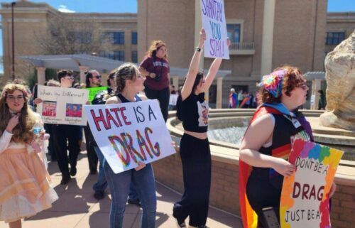Students at West Texas A&M University in Canyon