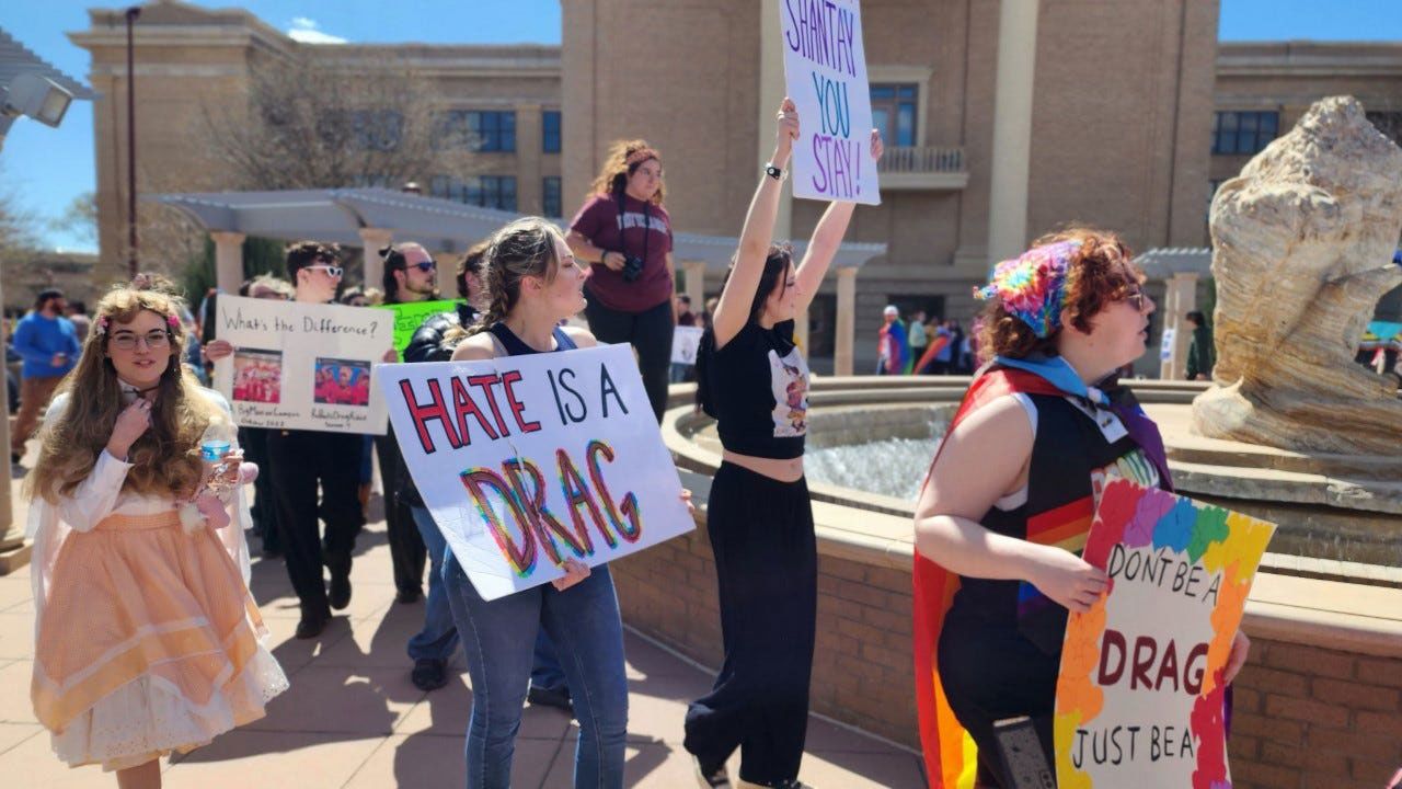 <i>Michael Cuviello/Amarillo Globe-News/USA Today Network/Imagn/File via CNN Newsource</i><br/>Students at West Texas A&M University in Canyon