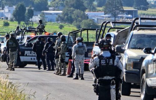 Mexican authorities are investigating the discovery of six severed human heads that were found between the states of Puebla and Tlaxcala.
