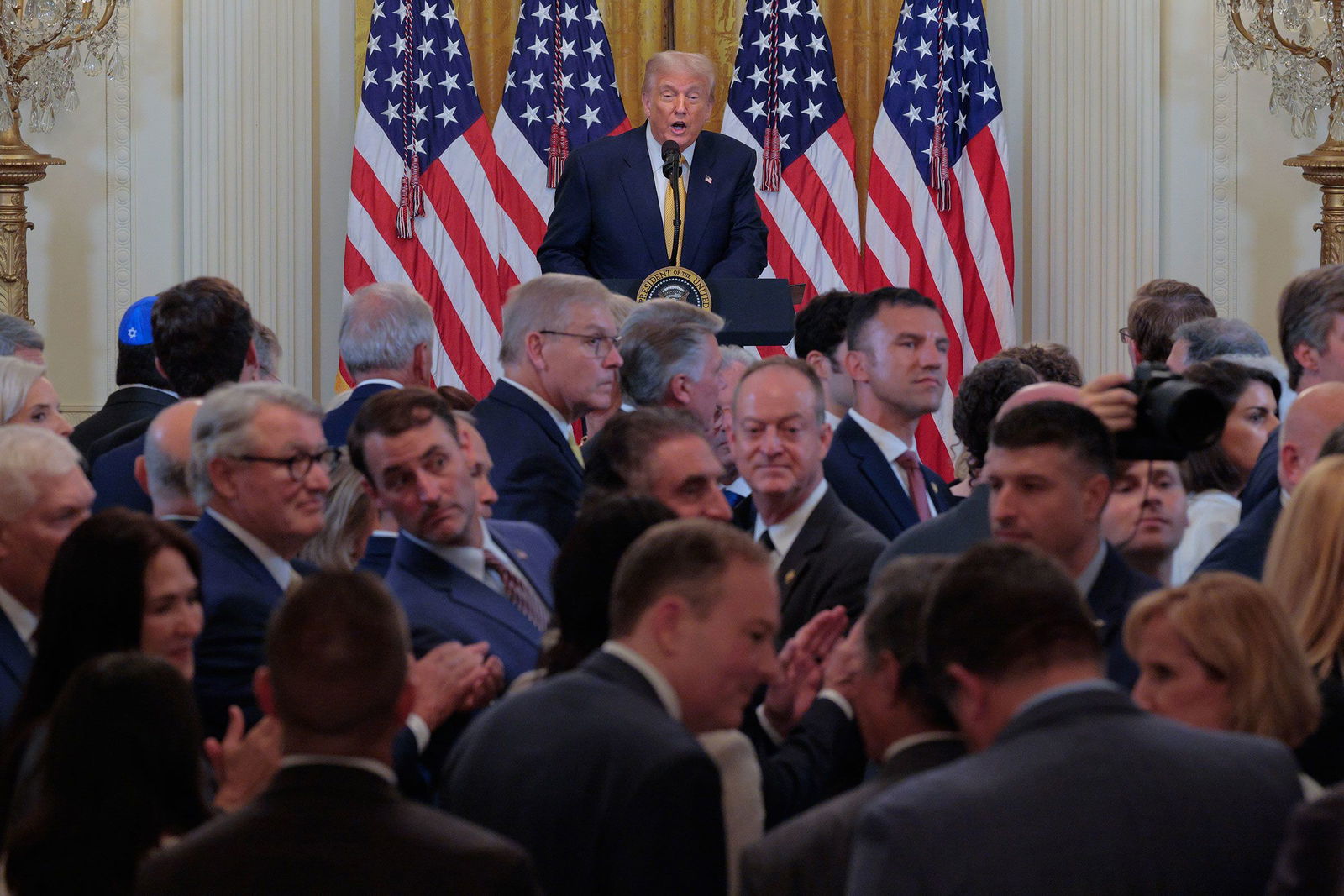 <i>Saul Loeb/AFP/Getty Images via CNN Newsource</i><br/>Vice President JD Vance delivers remarks on the One Big Beautiful Bill Act in West Pittston