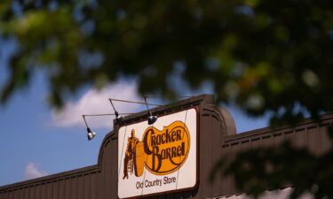 A Cracker Barrel restaurant is pictured in Virginia.