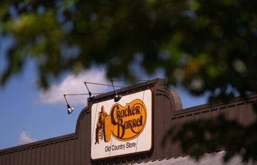 A Cracker Barrel restaurant is pictured in Virginia.