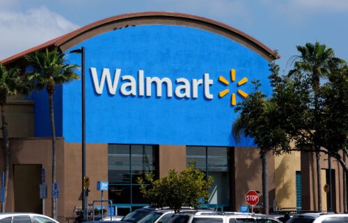 A Walmart store is shown in Oceanside