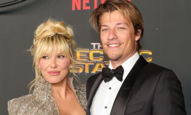 Millie Bobby Brown and Jake Bongiovi attend the world premiere of Netflix's "The Electric State" at The Egyptian Theatre Hollywood on February 24 in Los Angeles
