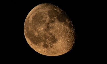 The moon pictured was seen over Karaman