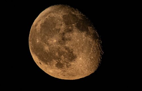 The moon pictured was seen over Karaman