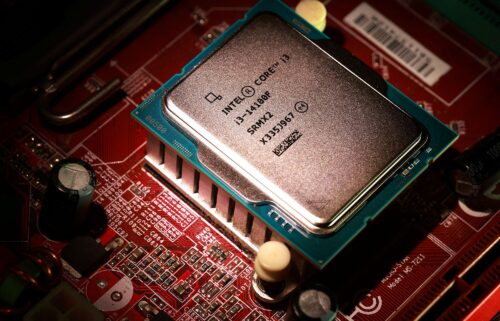 An Intel processor is seen in this illustration taken on August 19. President Donald Trump said on Friday he reached an agreement with Intel CEO Lip-Bu Tan.
