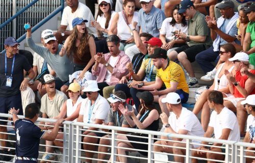 The crowd at the US Open is far louder than at other events