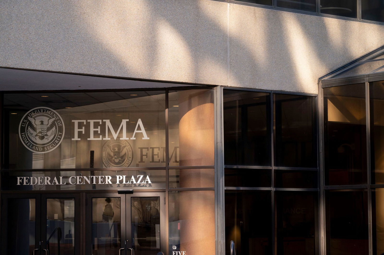 <i>Stefani Reynolds/Bloomberg/Getty Images via CNN Newsource</i><br/>The Federal Emergency Management Agency (FEMA) headquarters in Washington