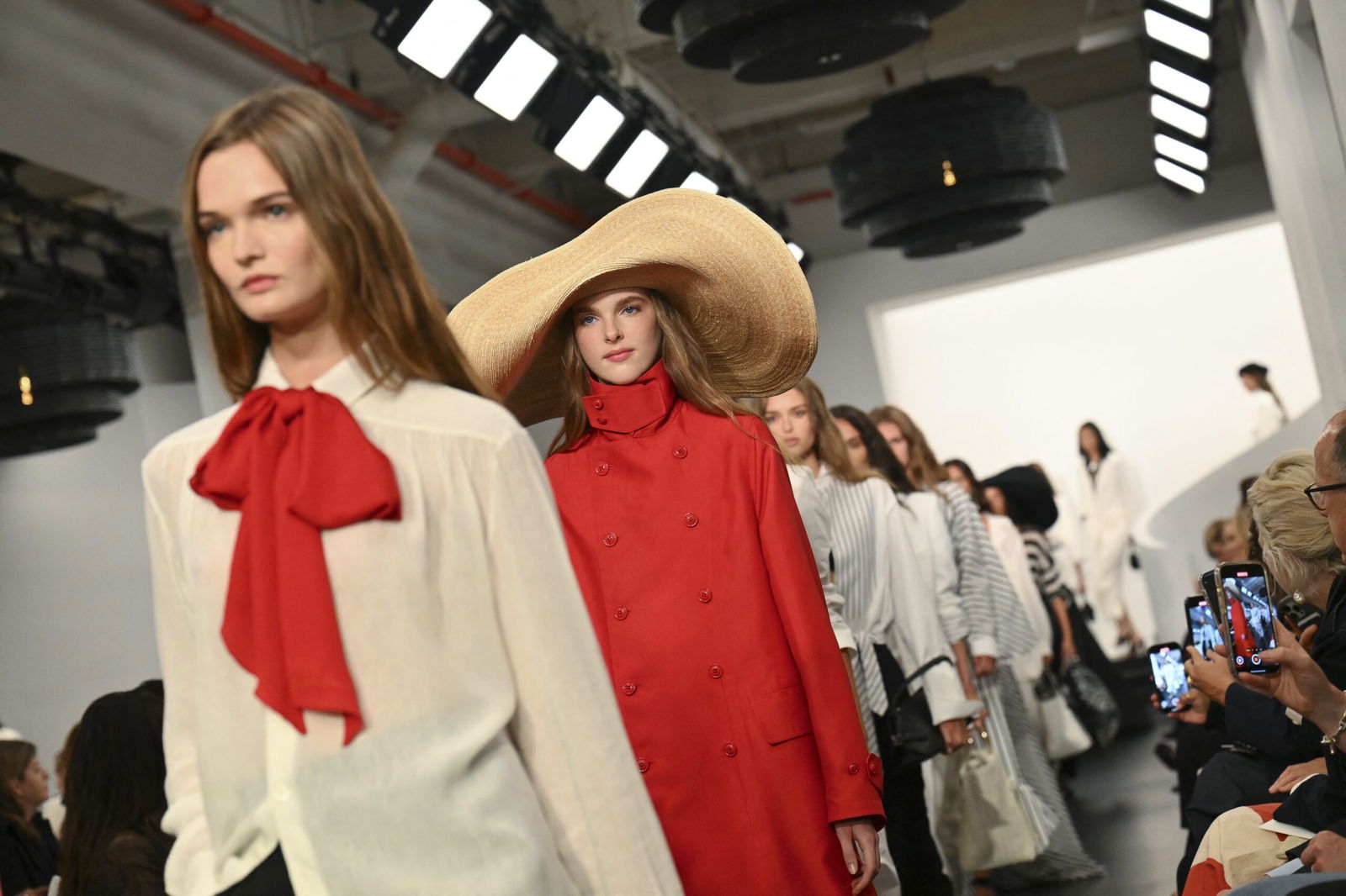 <i>Anegela Weiss/Getty Images via CNN Newsource</i><br/>Ralph Lauren held an off-schedule show on Wednesday evening