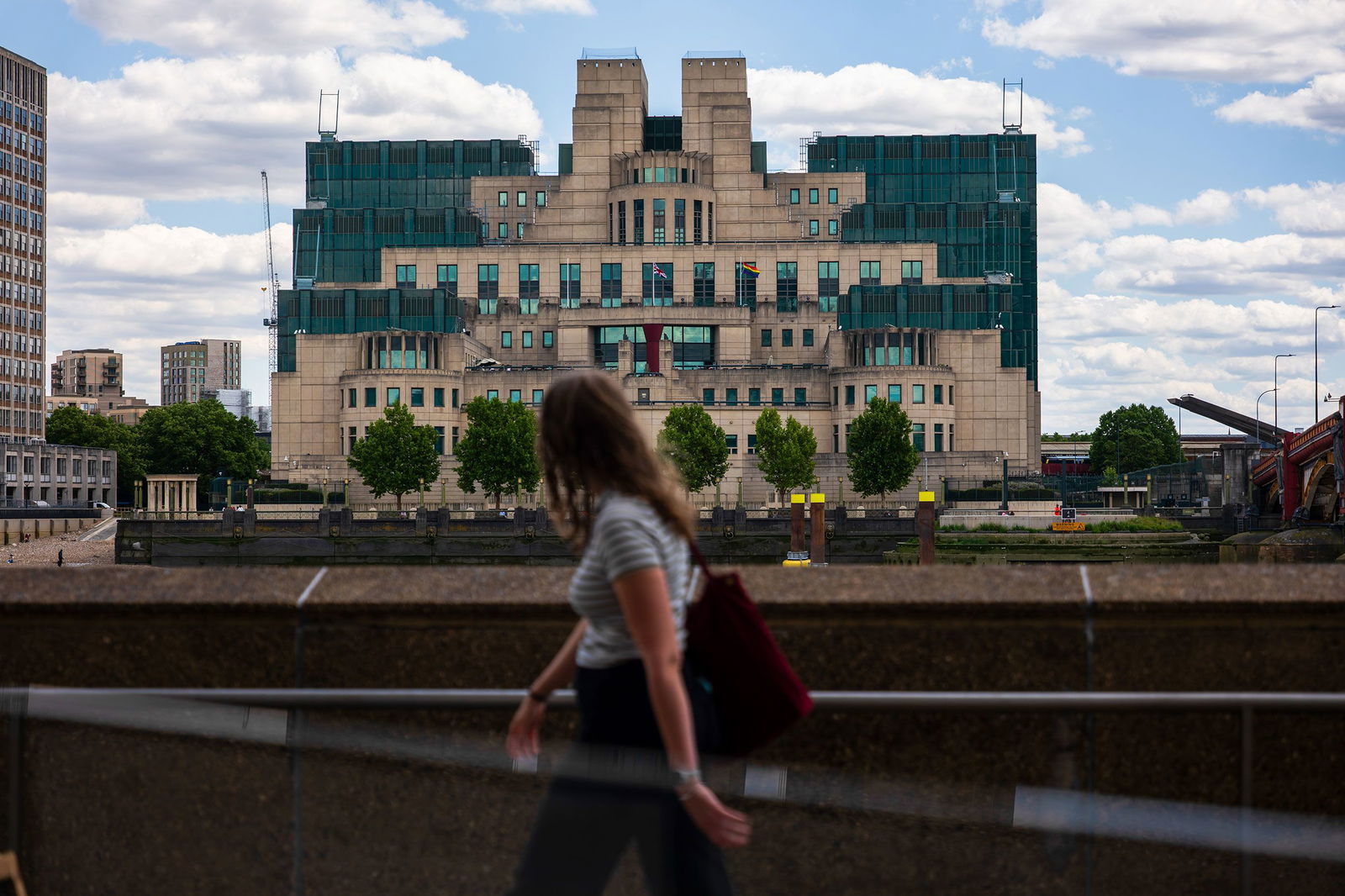 <i>Jose Sarmento Matos/Bloomberg/Getty Images via CNN Newsource</i><br/>The headquarters of the UK's Secret Intelligence Service
