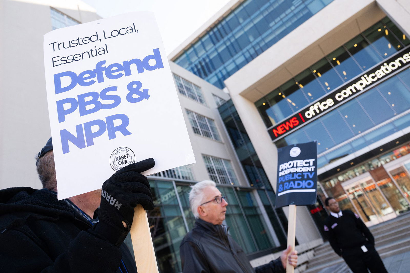 <i>Saul Loeb/AFP/Getty Images via CNN Newsource</i><br/>Federal support for public media has officially dried up