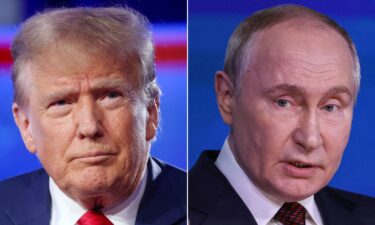 US President Donald Trump and Russian President Vladimir Putin.