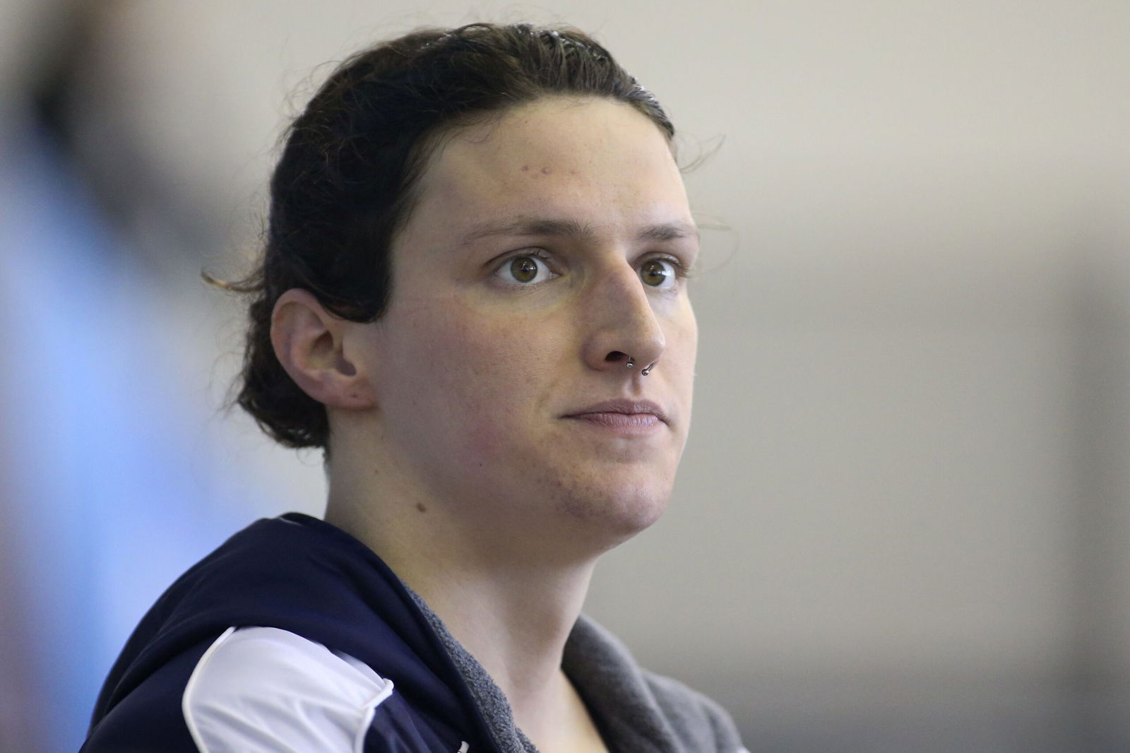 <i>Paul Rutherford/X02835/USA TODAY Sports via CNN Newsource</i><br/>Lia Thomas won the women's 500-yard freestyle final during the 20202 Ivy League Swimming and Diving Championships.