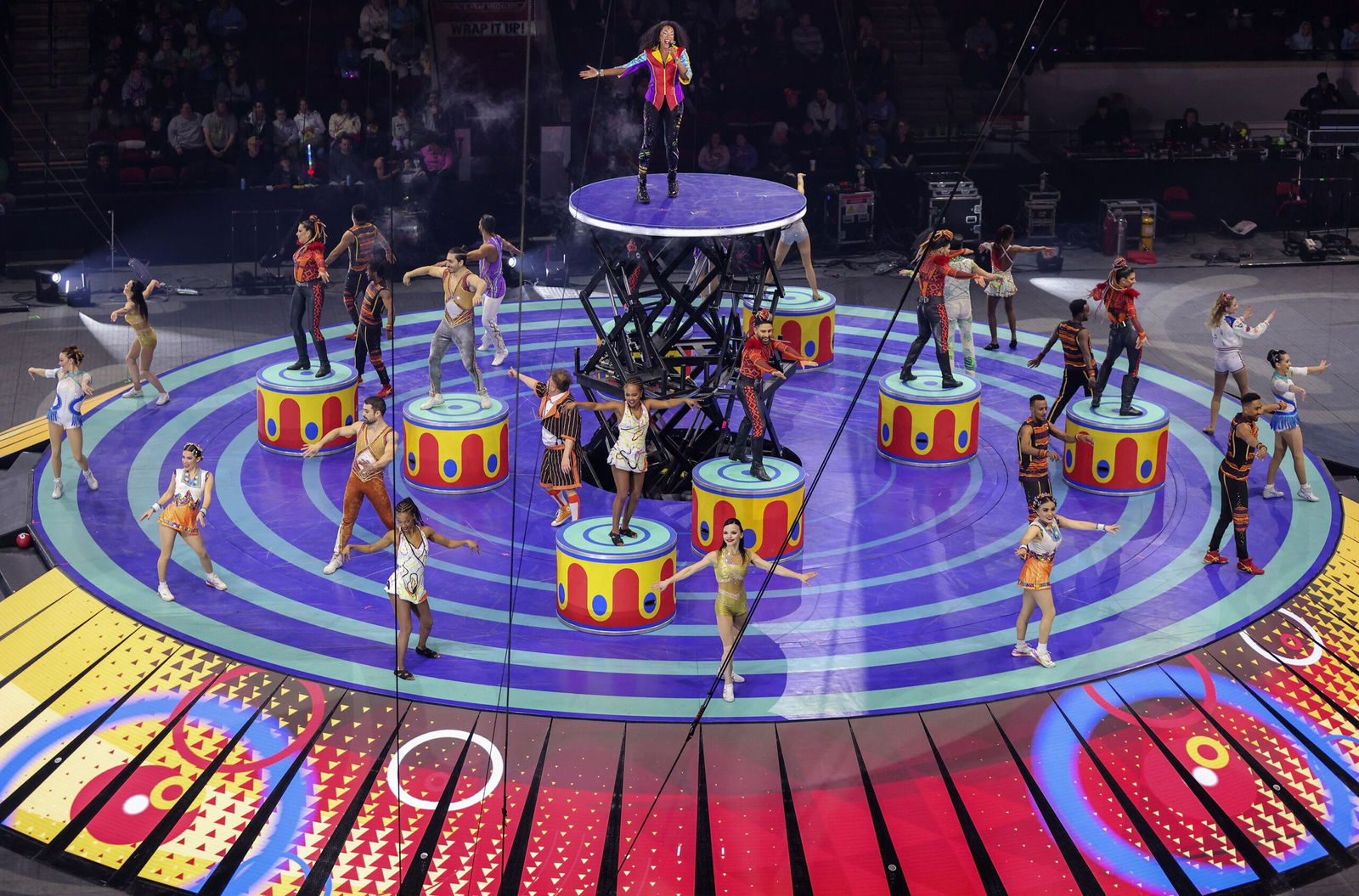 <i>Matthew J. Lee/The Boston Globe/Getty Images via CNN Newsource</i><br/>The Ringling Brothers and Barnum & Bailey Circus during their opening night show in Boston.