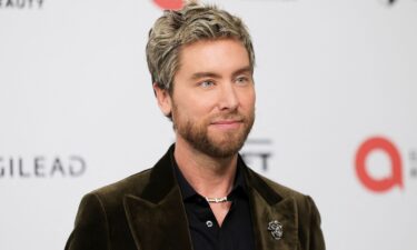 Lance Bass attends the Elton John AIDS Foundation Academy Awards Viewing Party in West Hollywood