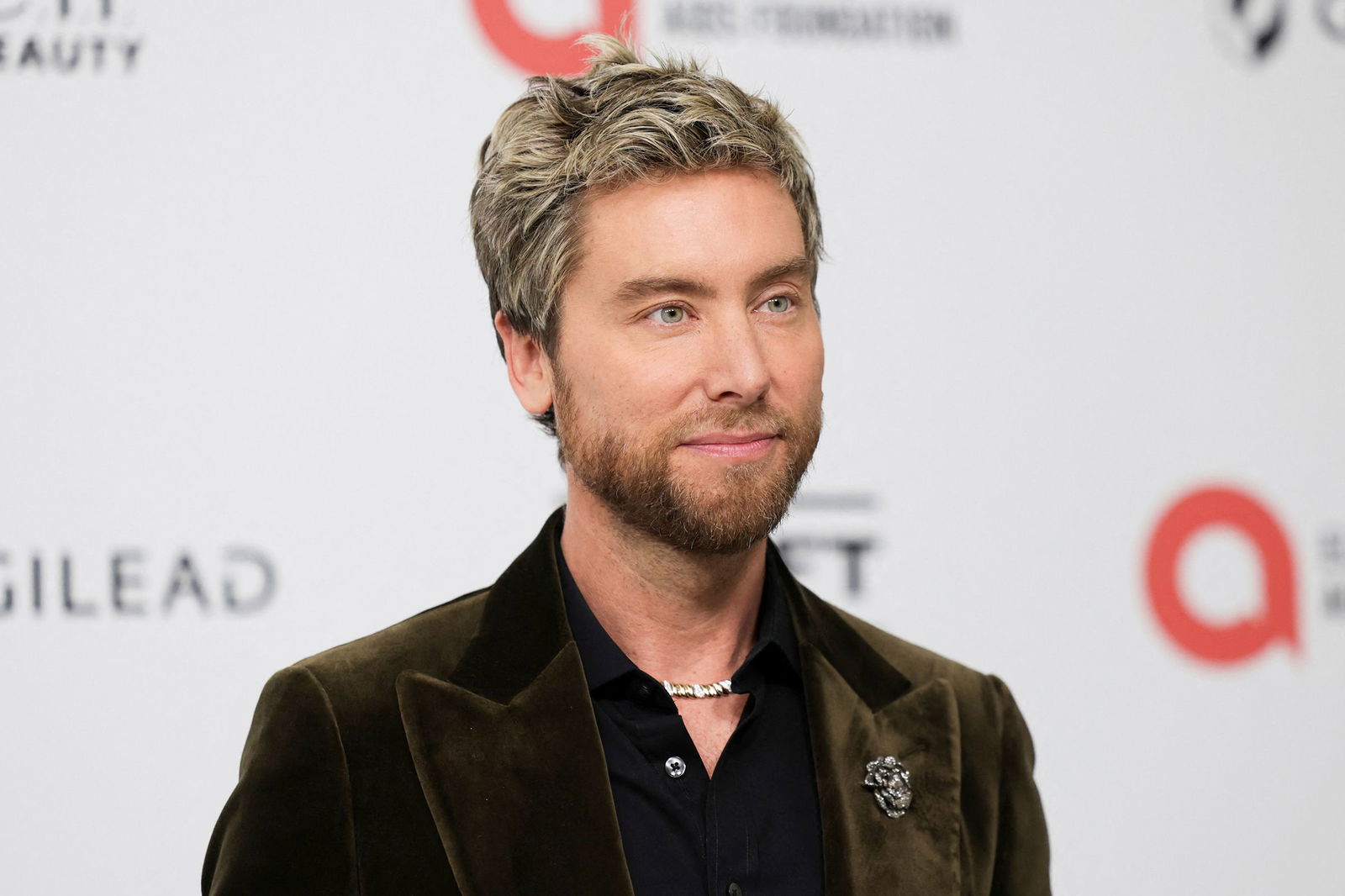 <i>Jeenah Moon/Reuters via CNN Newsource</i><br/>Lance Bass attends the Elton John AIDS Foundation Academy Awards Viewing Party in West Hollywood
