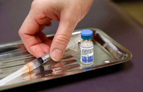 The measles-mumps-rubella (MMR) vaccine has been approved in the US since 1971.