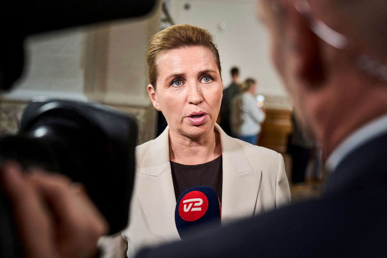 <i>Thomas Traasdahl/Ritzau Scanpix Denmark/Reuters via CNN Newsource</i><br/>Denmark's prime minister