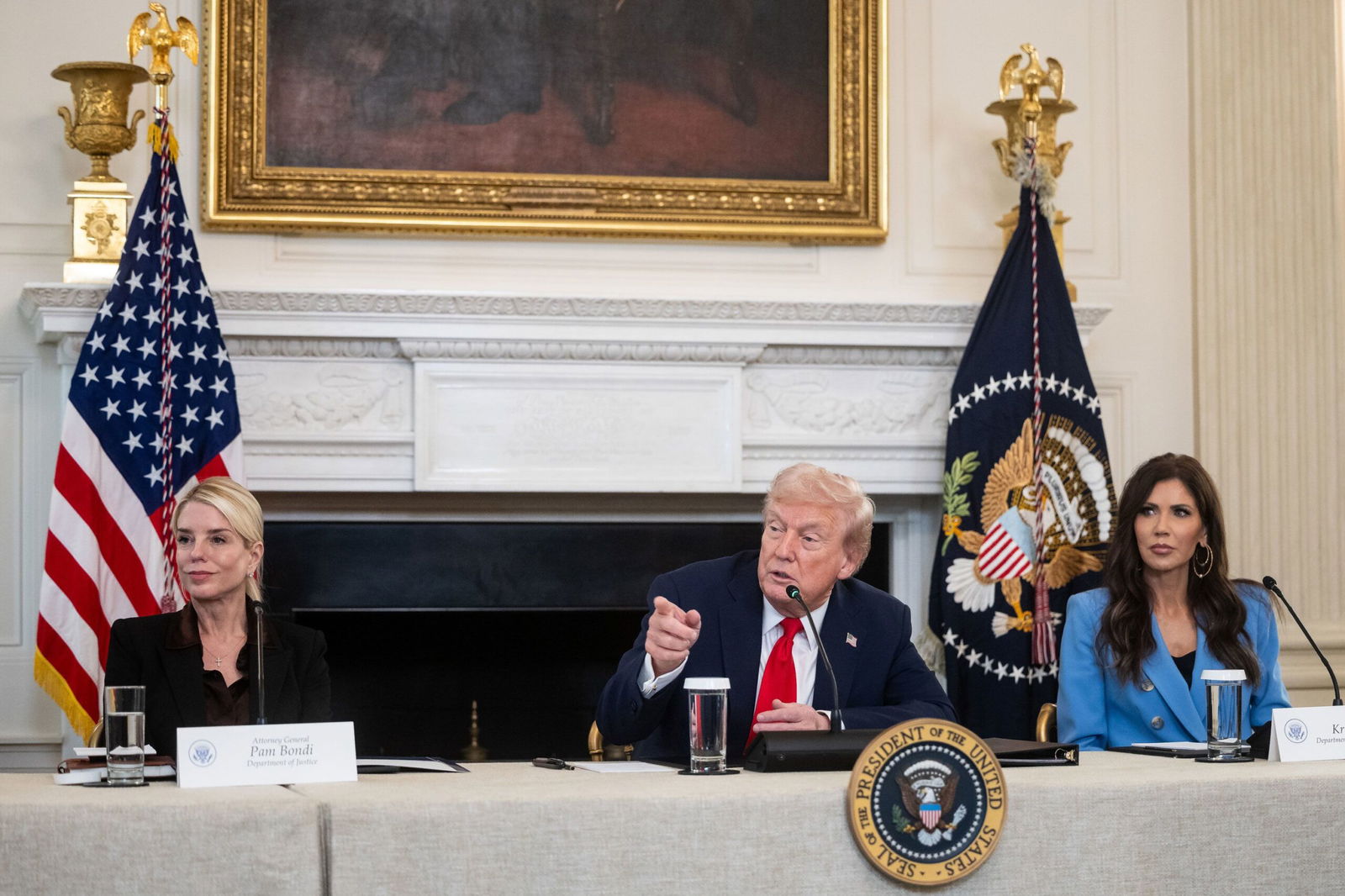<i>Francis Chung/Politico/Bloomberg/Getty Images via CNN Newsource</i><br/>President Donald Trump