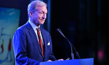 Tom Steyer is seen here at the 2024 TIME Earth Awards Gala in New York in April 2024. Steyer announced on October 9 that he would spend $12 million backing California Democrats’ redistricting push this fall.