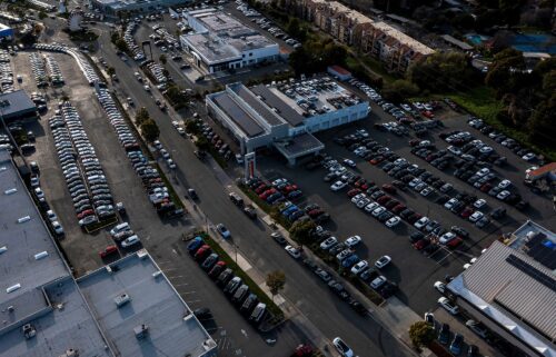 Vehicles at Ford