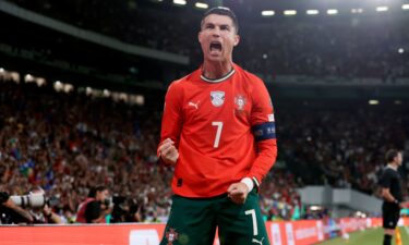 Ronaldo has now scored a record 41 times in World Cup qualifying matches.