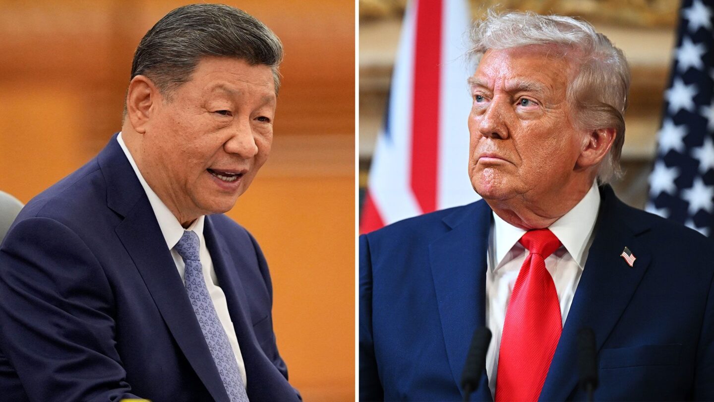 <i>Getty Images via CNN Newsource</i><br/>Critical talks between US President Donald Trump and Chinese leader Xi Jinping have commenced in Busan