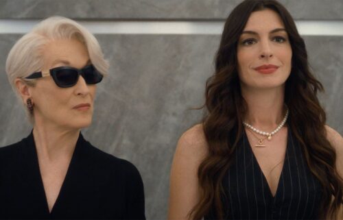 Meryl Streep and Anne Hathaway appear in “The Devil Wears Prada 2.”