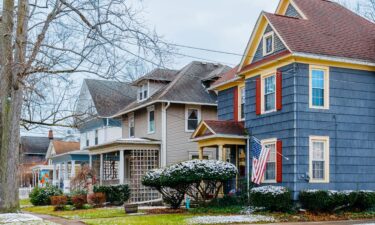 A row of single-family homes in Western New York. The Trump administration stepped up efforts to address housing affordability this past week.