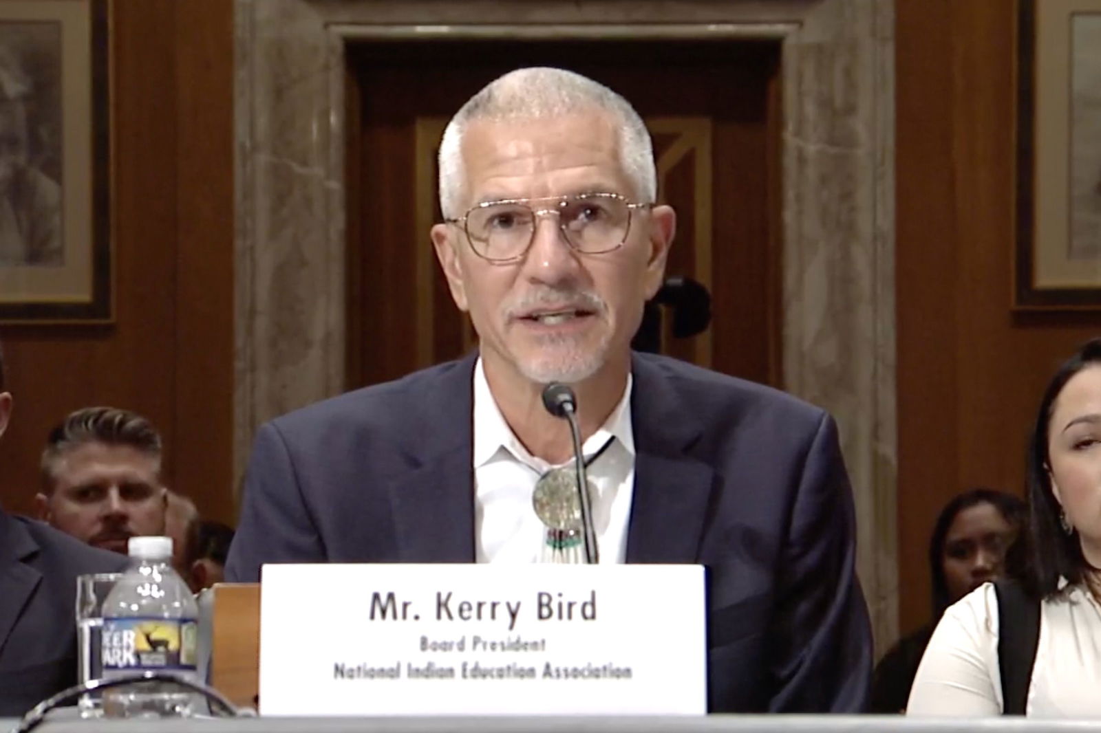 <i>Joe Raedle/Getty Images via CNN Newsource</i><br/>A 'We Accept Food Stamps' sign hangs in the window of a grocery store on Friday in Miami