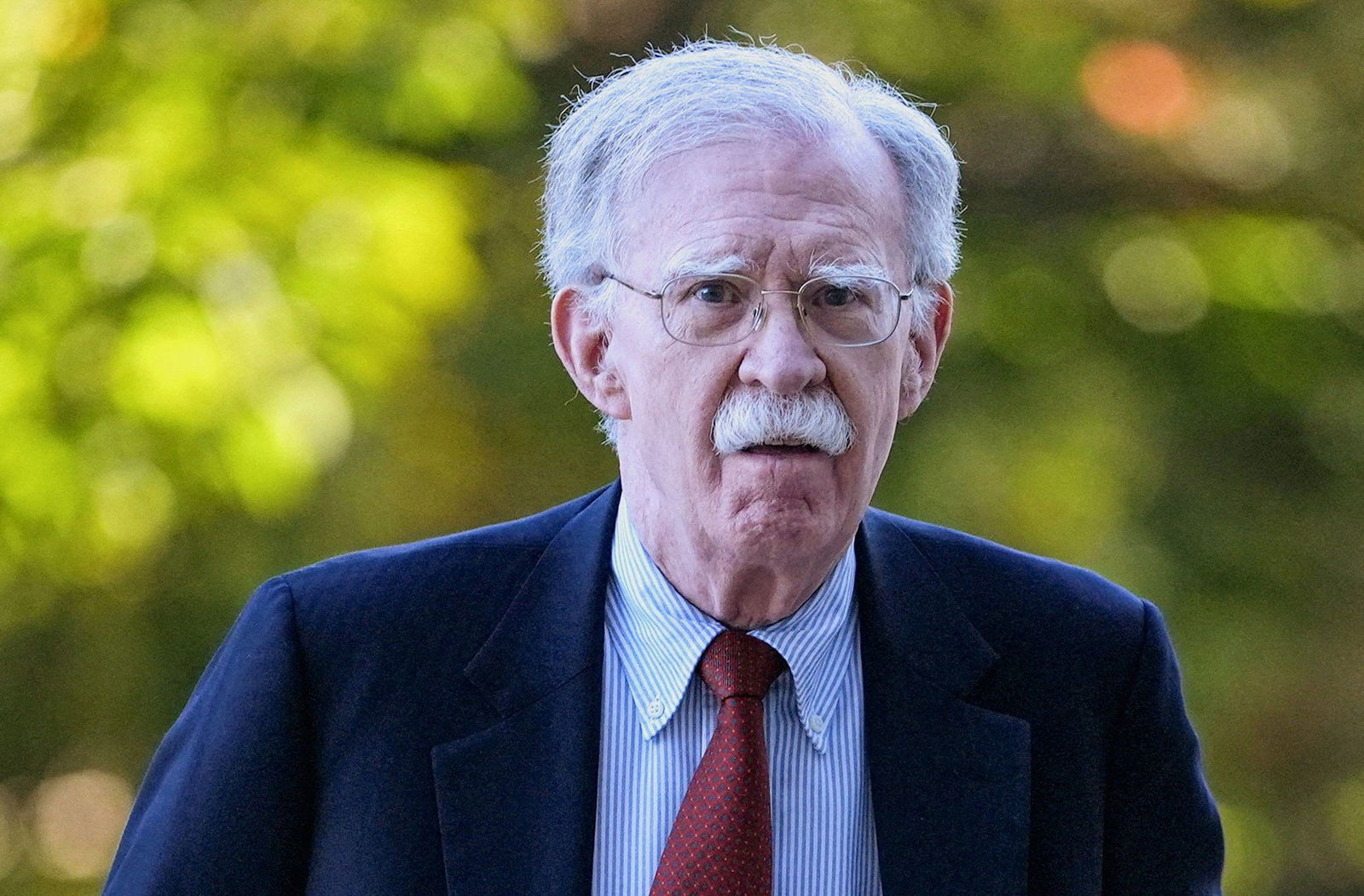 <i>Leah Millis/Reuters/File via CNN Newsource</i><br/>Former White House national security adviser John Bolton arrives at US District Court for the District of Maryland