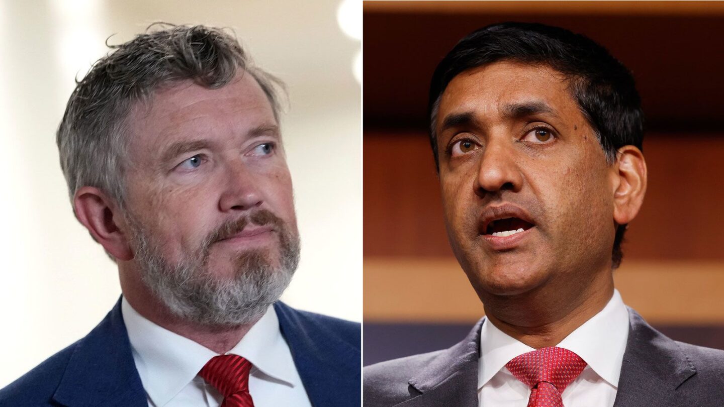 <i>Getty Images via CNN Newsource</i><br/>Kentucky Rep. Thomas Massie and California Rep. Ro Khanna are pictured here.