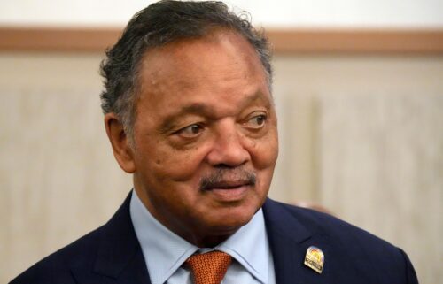 The Rev. Jesse Jackson speaks to attendees at the inaugural South Carolina Democratic Party Black Caucus’s Sunday Dinner in March 2022.