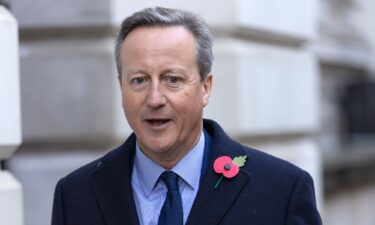 David Cameron said he plans to use his position in the House of Lords to push for change in detecting prostate cancer.