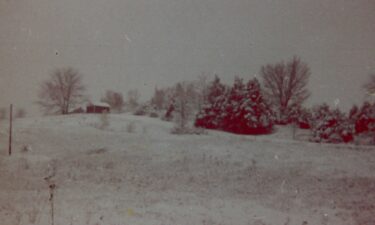 John took a few photos of the snow